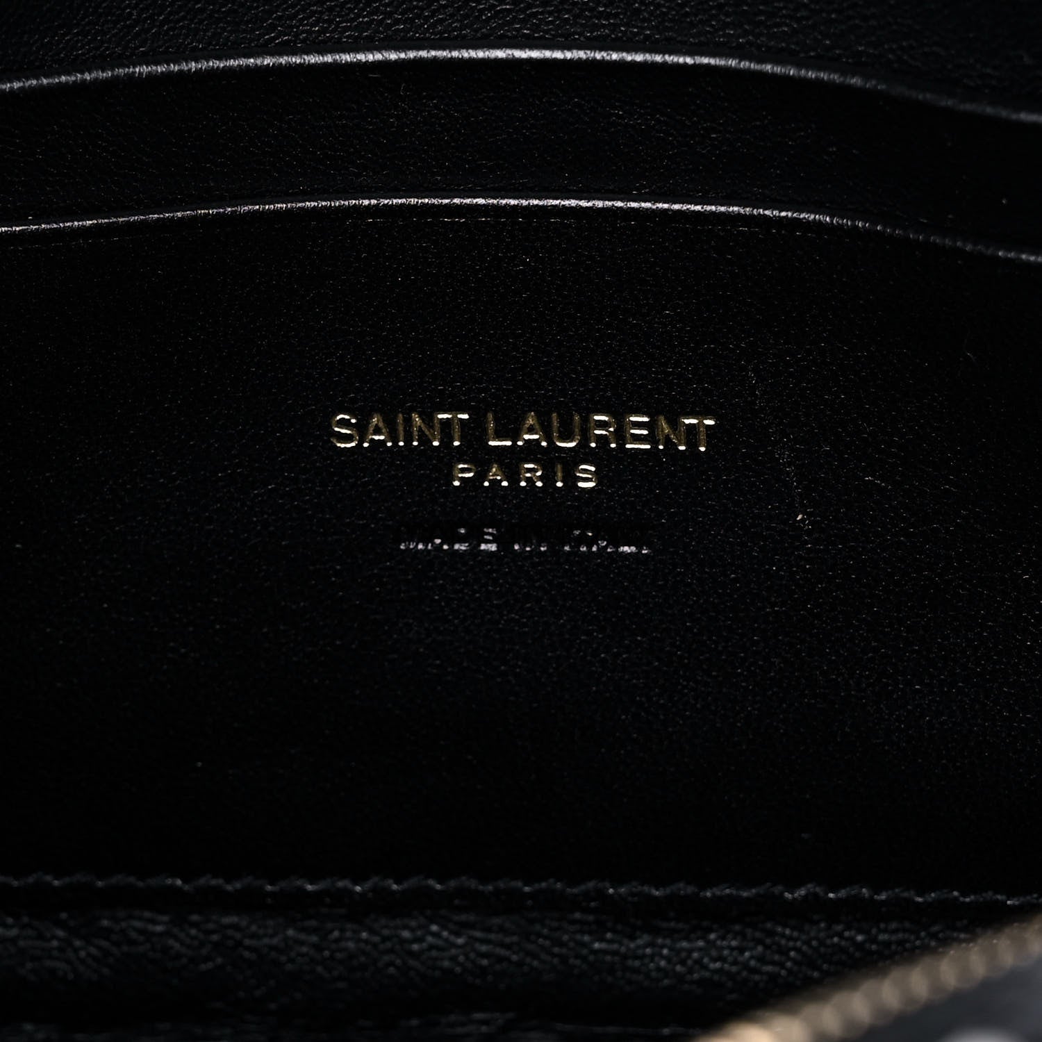 Saint Laurent Calfskin Printed Polka Dot Mini Lou Camera Bag Black Crema Soft 6 of 13