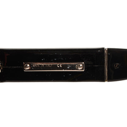 Chanel Patent Leather Sunglasses 5230Q Black 4 of 5