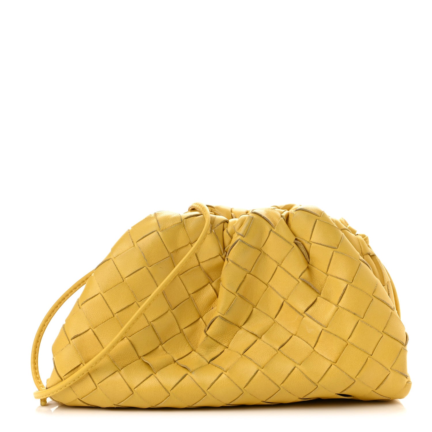 Bottega Veneta Nappa Intrecciato The Mini Pouch Buttercup 1 of 10
