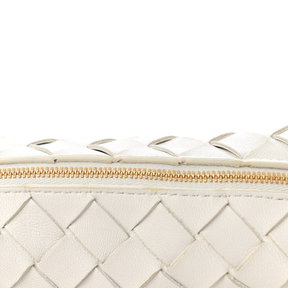 Bottega Veneta Nappa Intrecciato Mini Loop Camera Bag White 10 of 12