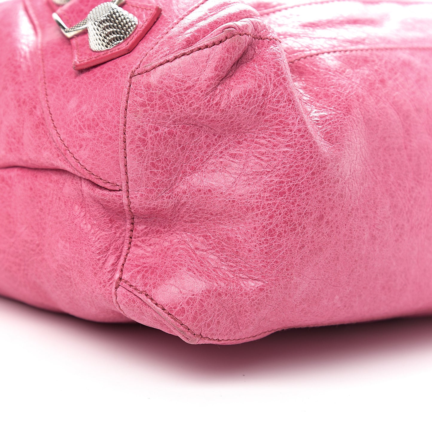 Agneau Giant 21 Silver Hardware Day Hobo Sorbet