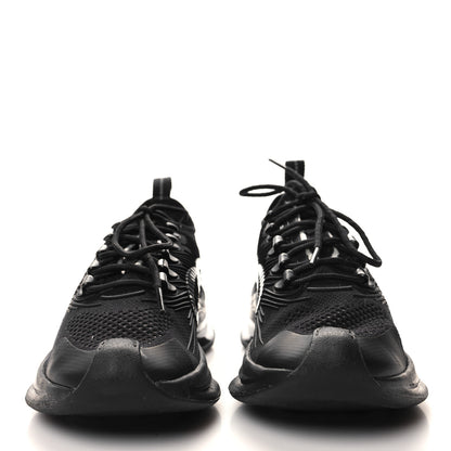 Gucci Technical Knit Fabric Waves Womens Gucci Run Sneakers 37 Black 2 of 7