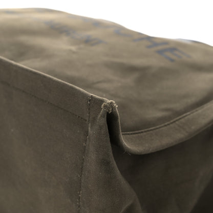 Saint Laurent Linen Calfskin Rive Gauche Tote Khaki 9 of 30