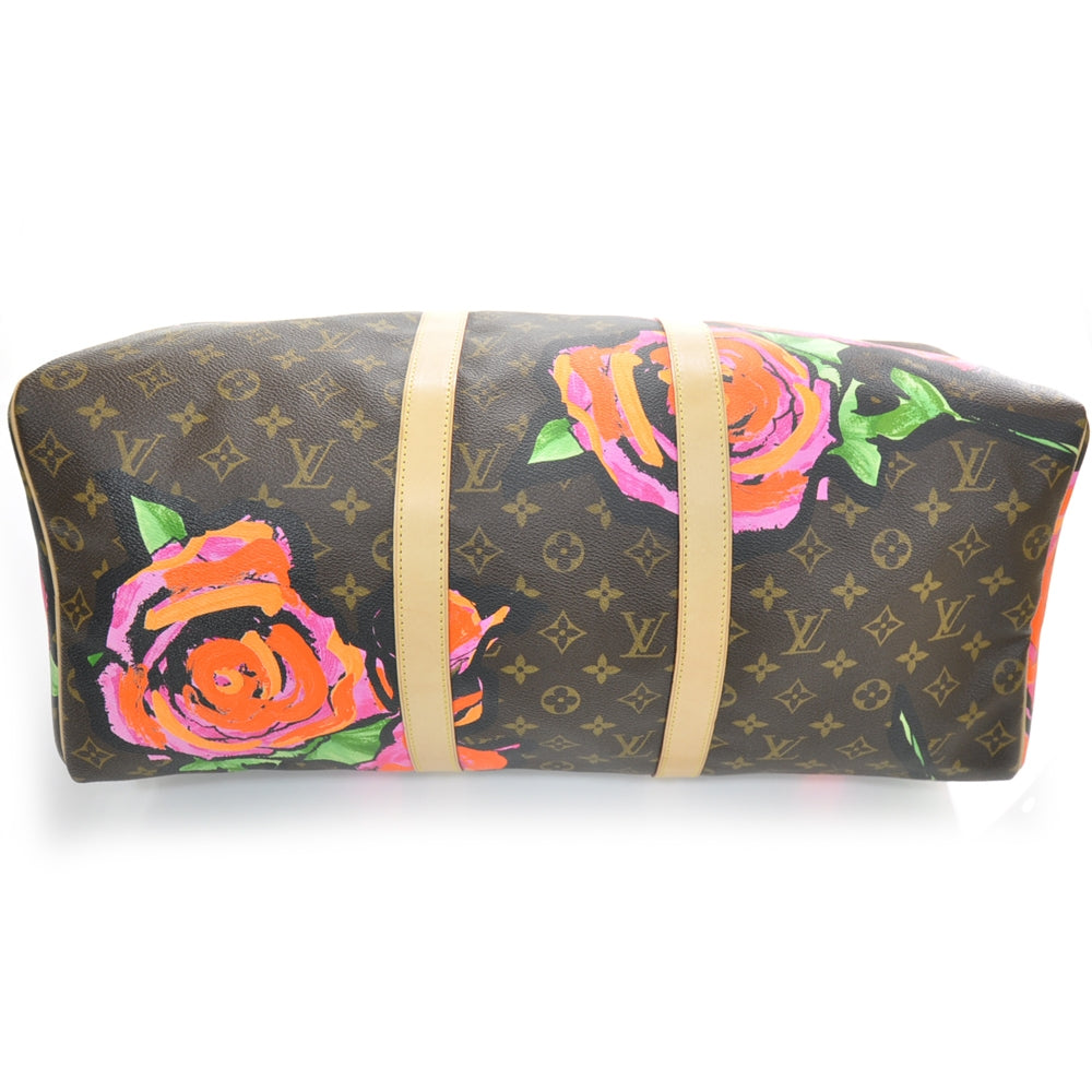 Monogram Roses Keepall 50