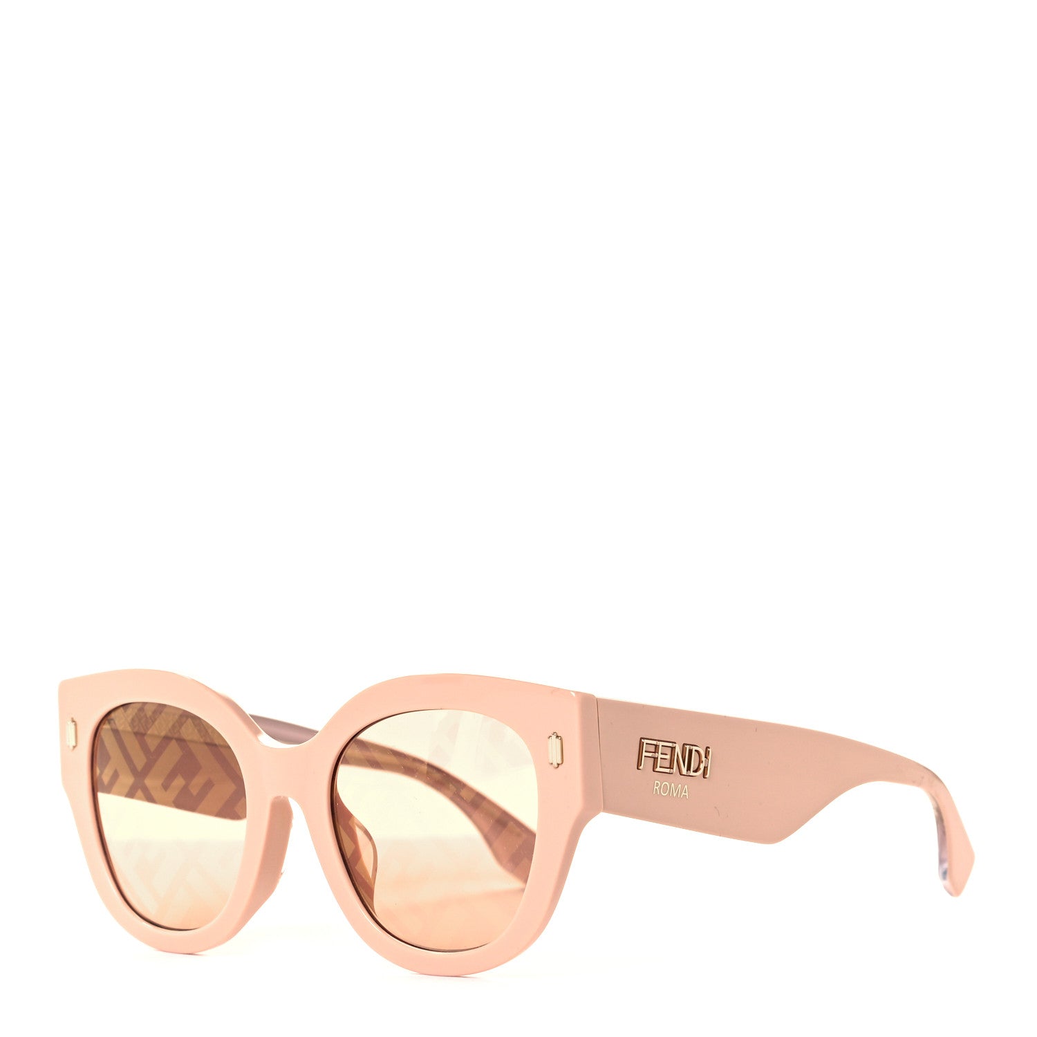 Fendi Acetate FF Cat Eye Sunglasses FF 0452 Pink 1 of 7