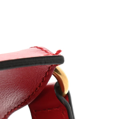 Gucci Calfskin GucciGhost Real Medium XL Tote Hibiscus Red 13 of 13