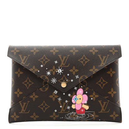 Louis Vuitton Monogram 2023 Christmas Animation Kirigami Pochette Set 1 of 8