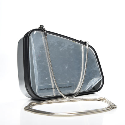 Balenciaga Metal Rear-View Mirror Case Silver Hardware 2 of 9