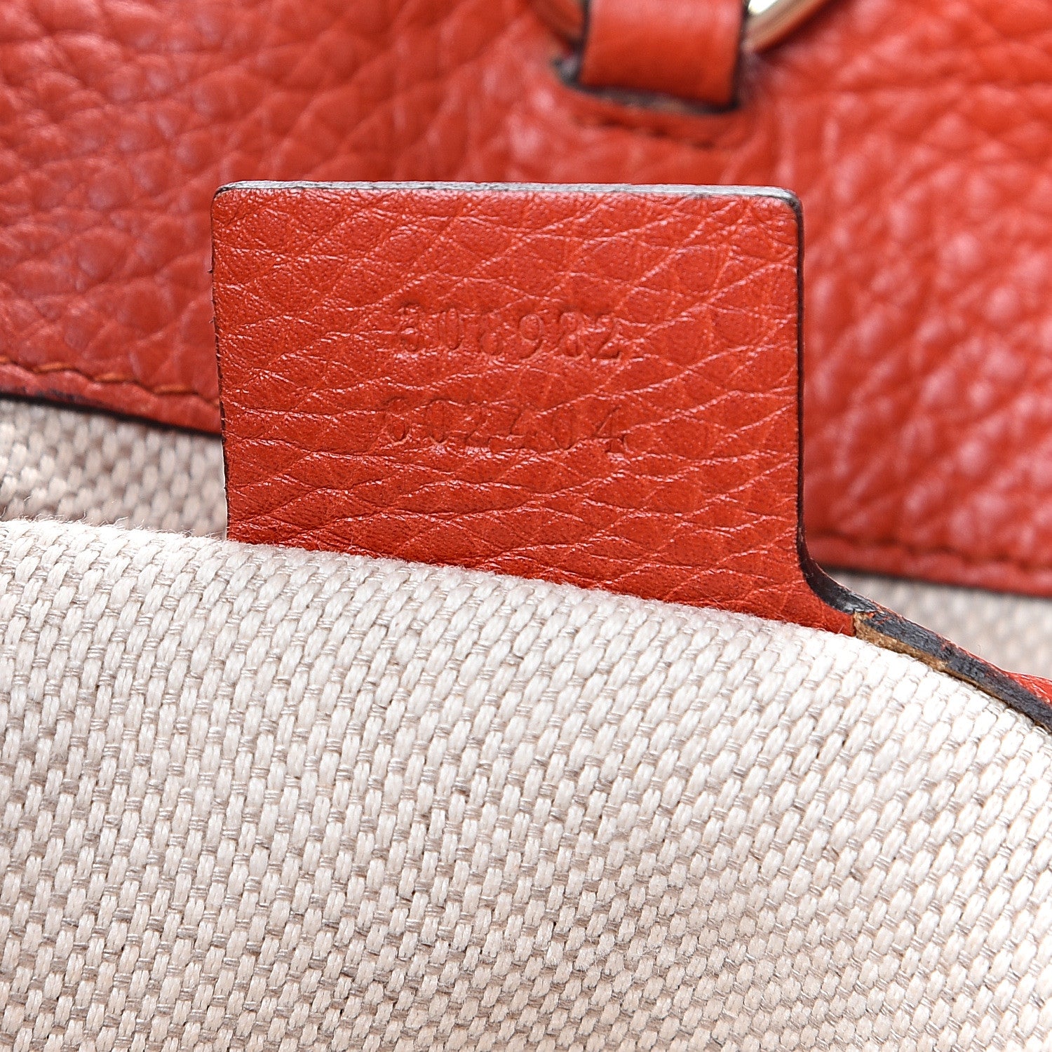Gucci Pebbled Calfskin Medium Soho Chain Shoulder Bag Sun Orange 6 of 11