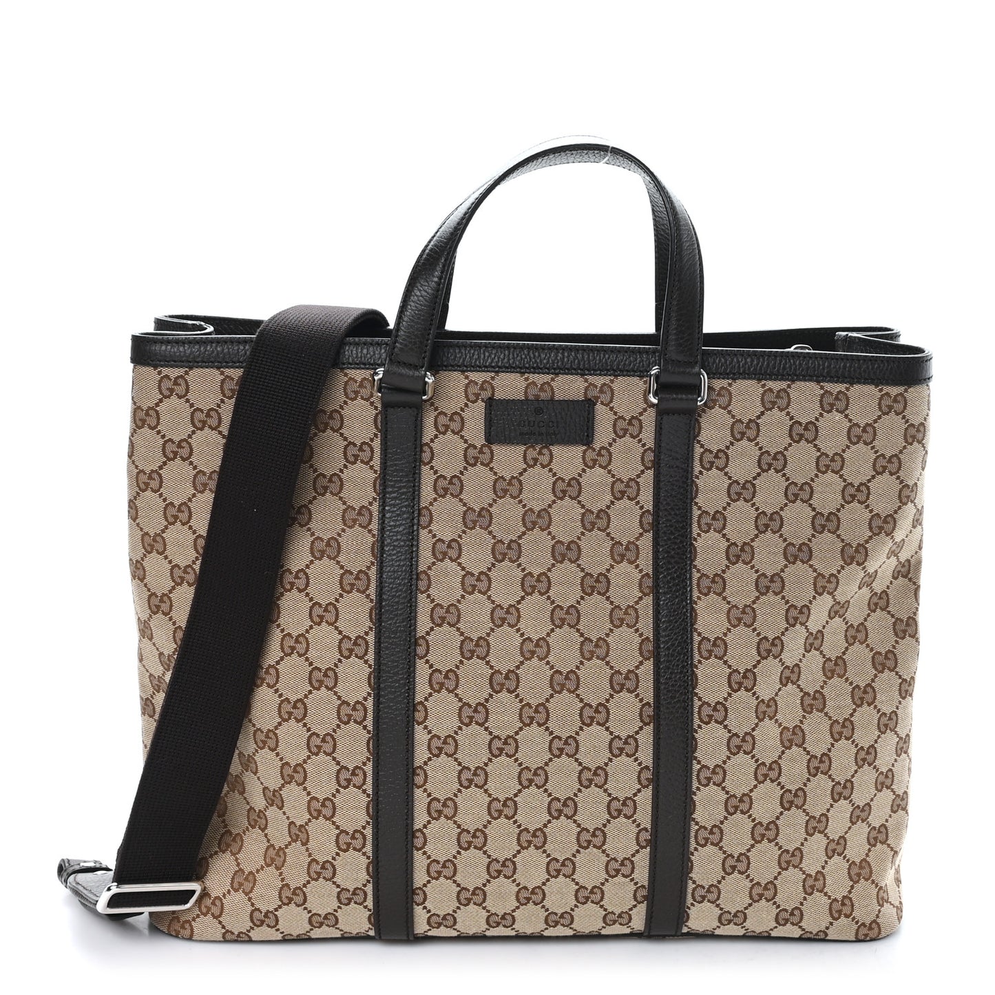 GG Monogram Large Joy Tote Bag Dark Brown