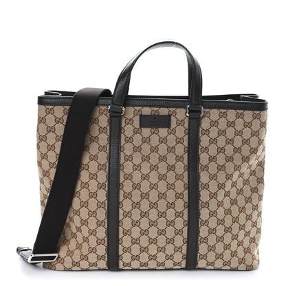 Gucci GG Monogram Large Joy Tote Bag Dark Brown 1 of 10