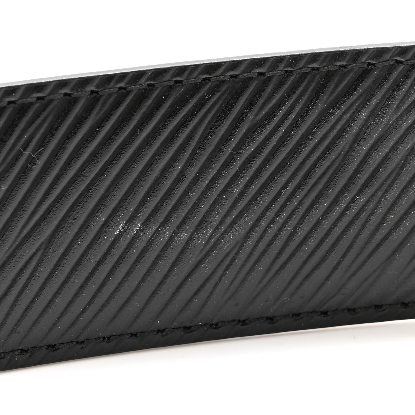 Monogram Epi 35mm LV Circle Reversible Belt 85 34 Black