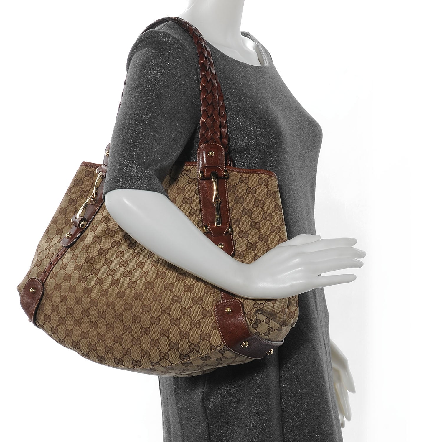 Gucci Monogram Pelham Medium Hobo 2 of 9