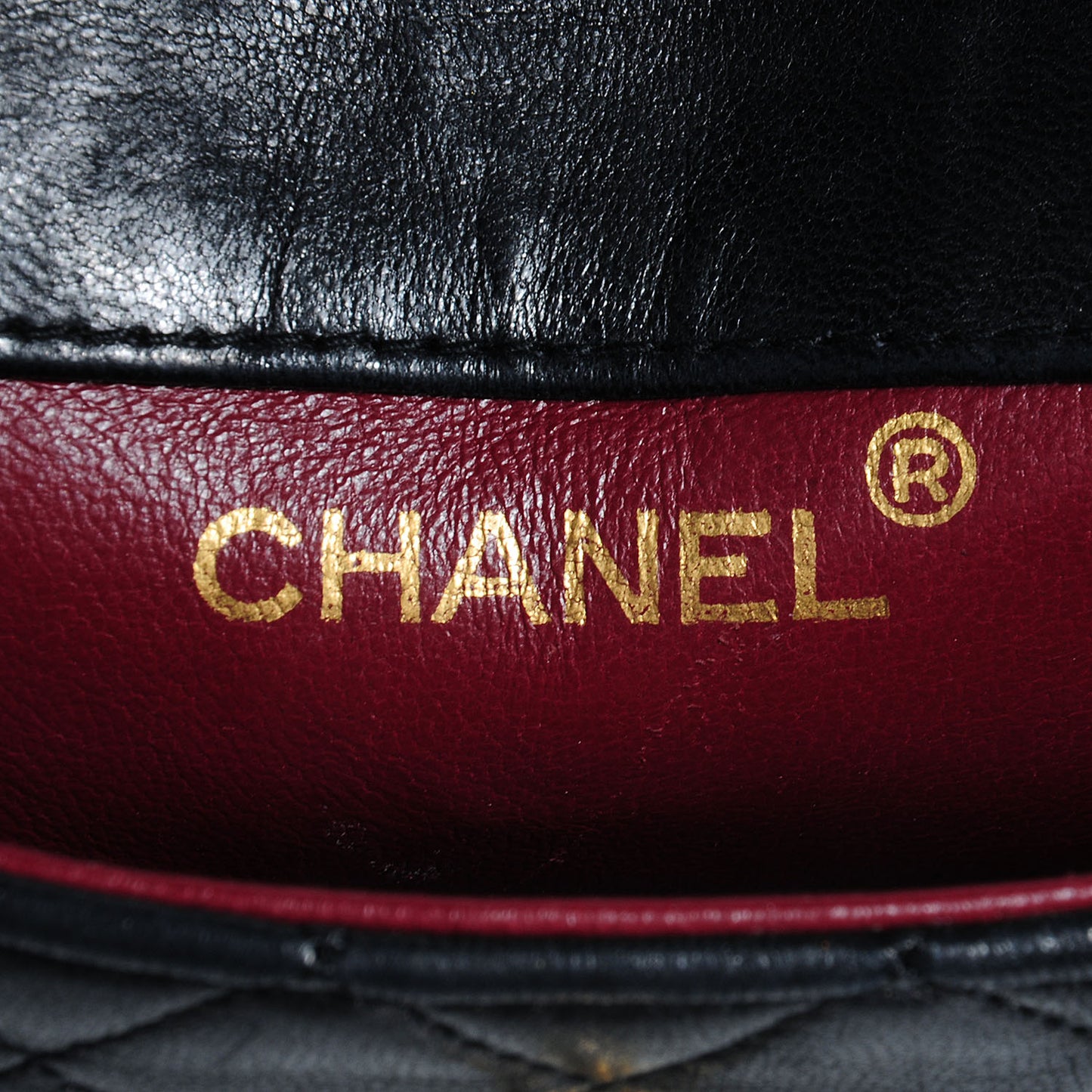 Lambskin Mini Flap Black