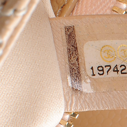 Chanel Caviar Quilted Grand Shopping Tote GST Beige Clair 5 of 8