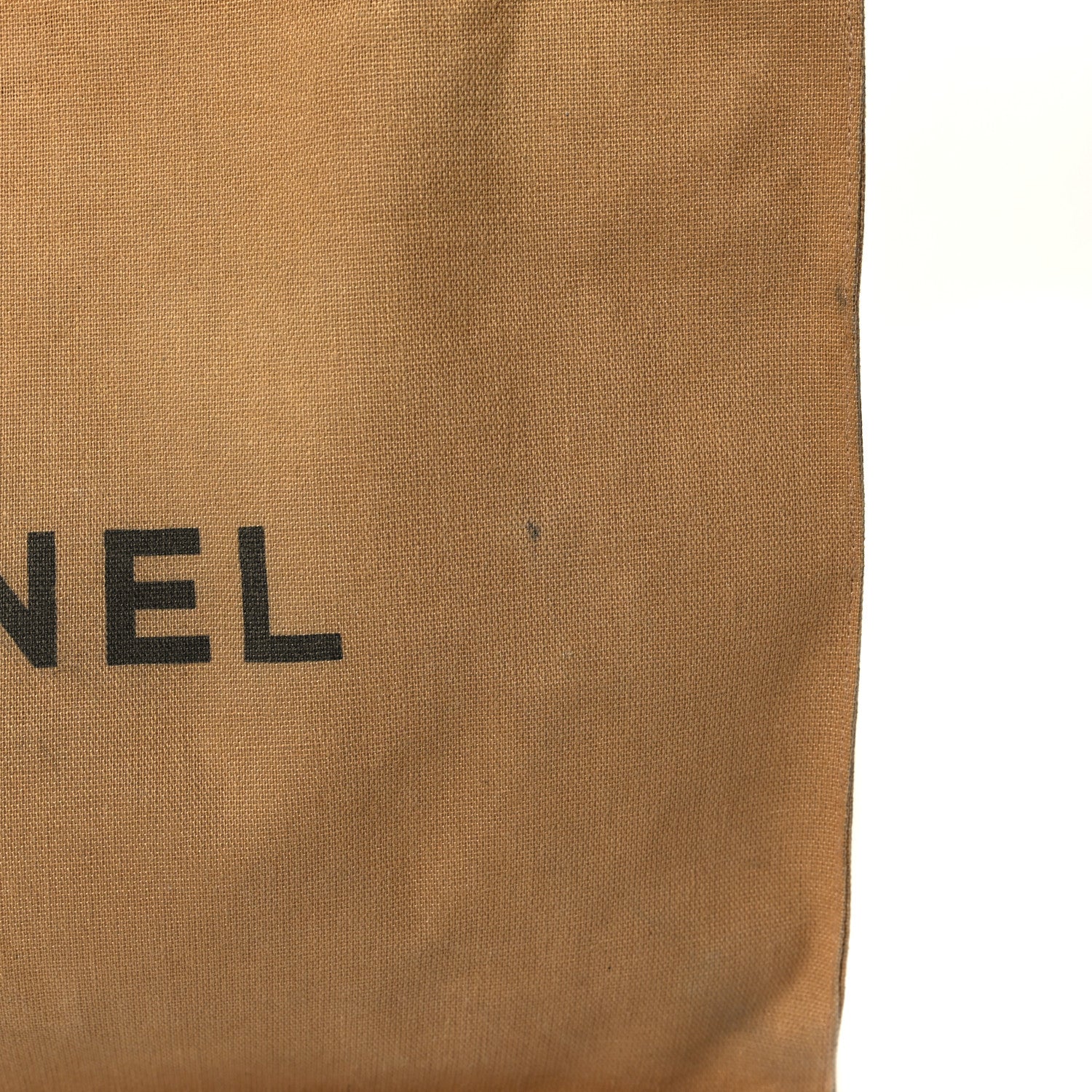 Chanel Canvas CC Logo Shopping Tote Beige 13 of 17