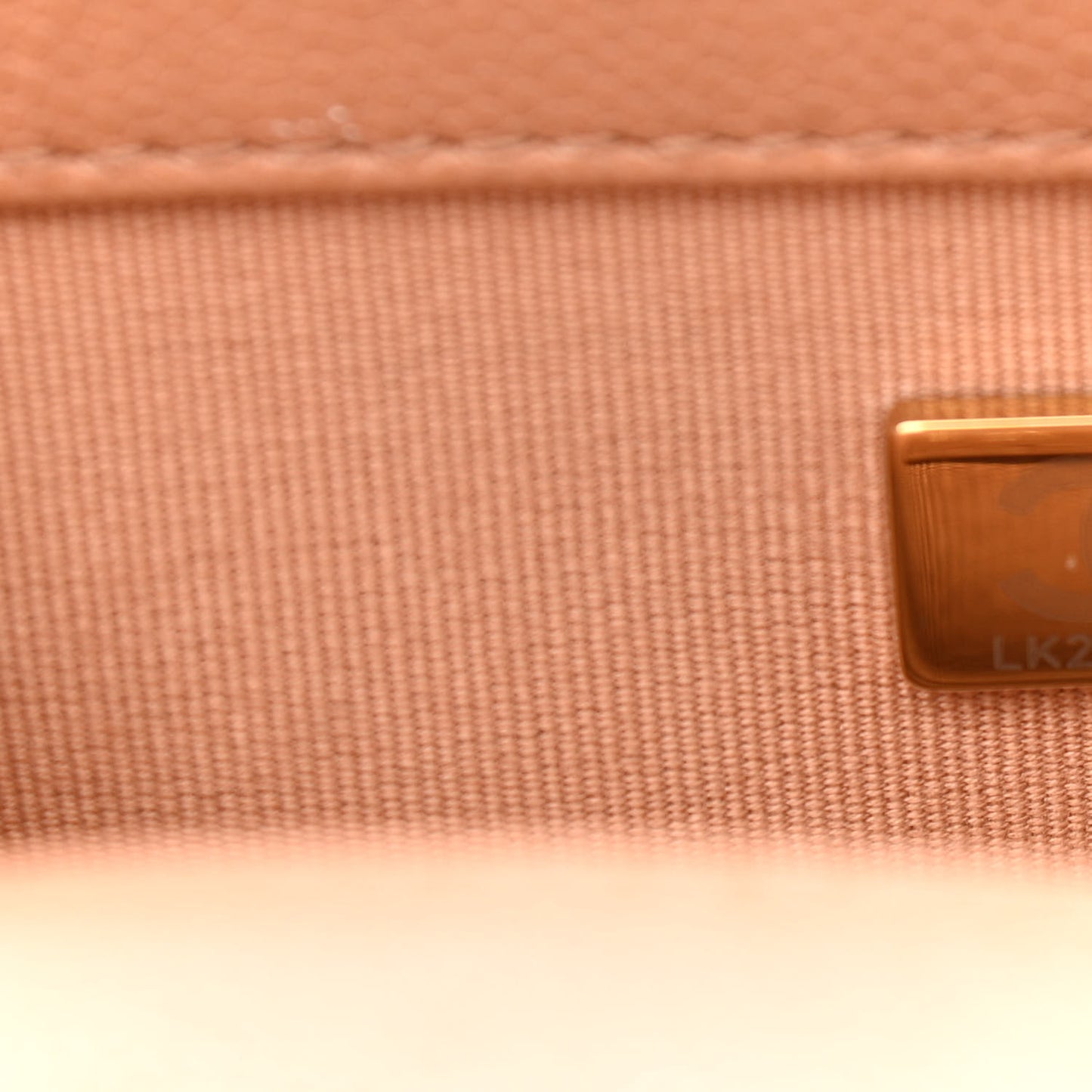 Caviar Quilted Small Boy Flap Brown