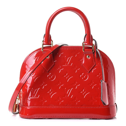 Louis Vuitton Vernis Alma BB Cherry 1 of 4