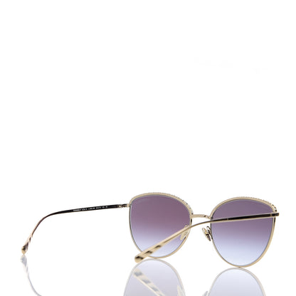 Chanel Metal Crystal Sunglasses 4258-B Gold 4 of 8