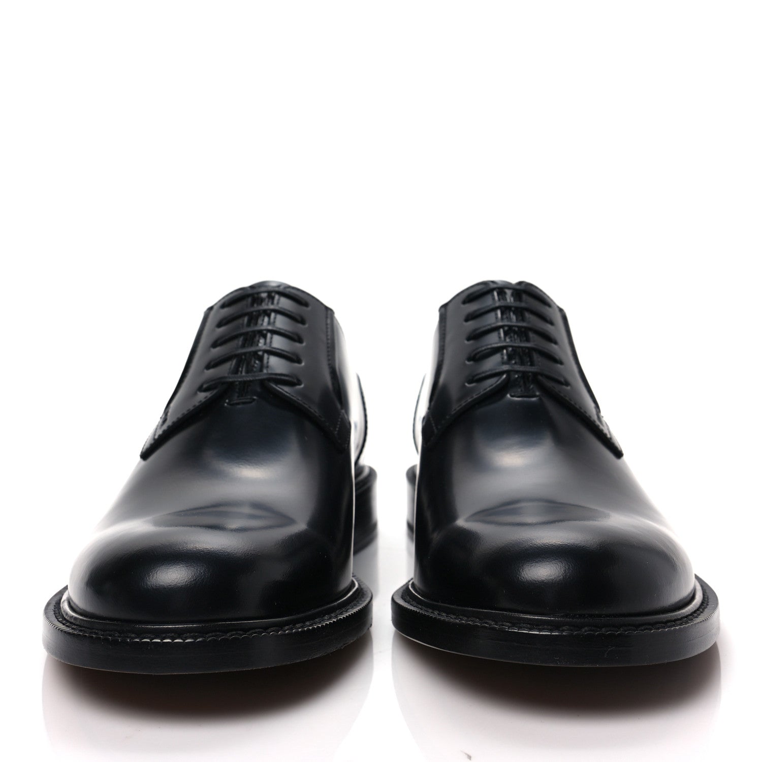 Christian Dior Calfskin Lace Up Oxford Loafers 41 Black 2 of 7