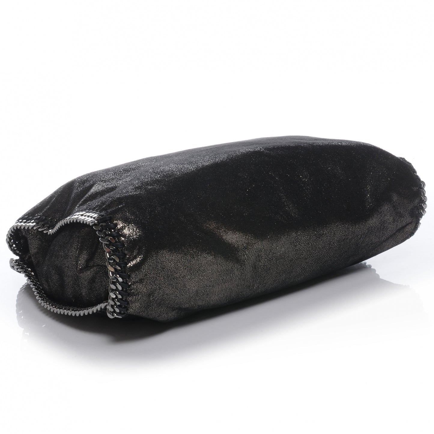 Faux Leather Falabella Chamois Tote Ruthenium