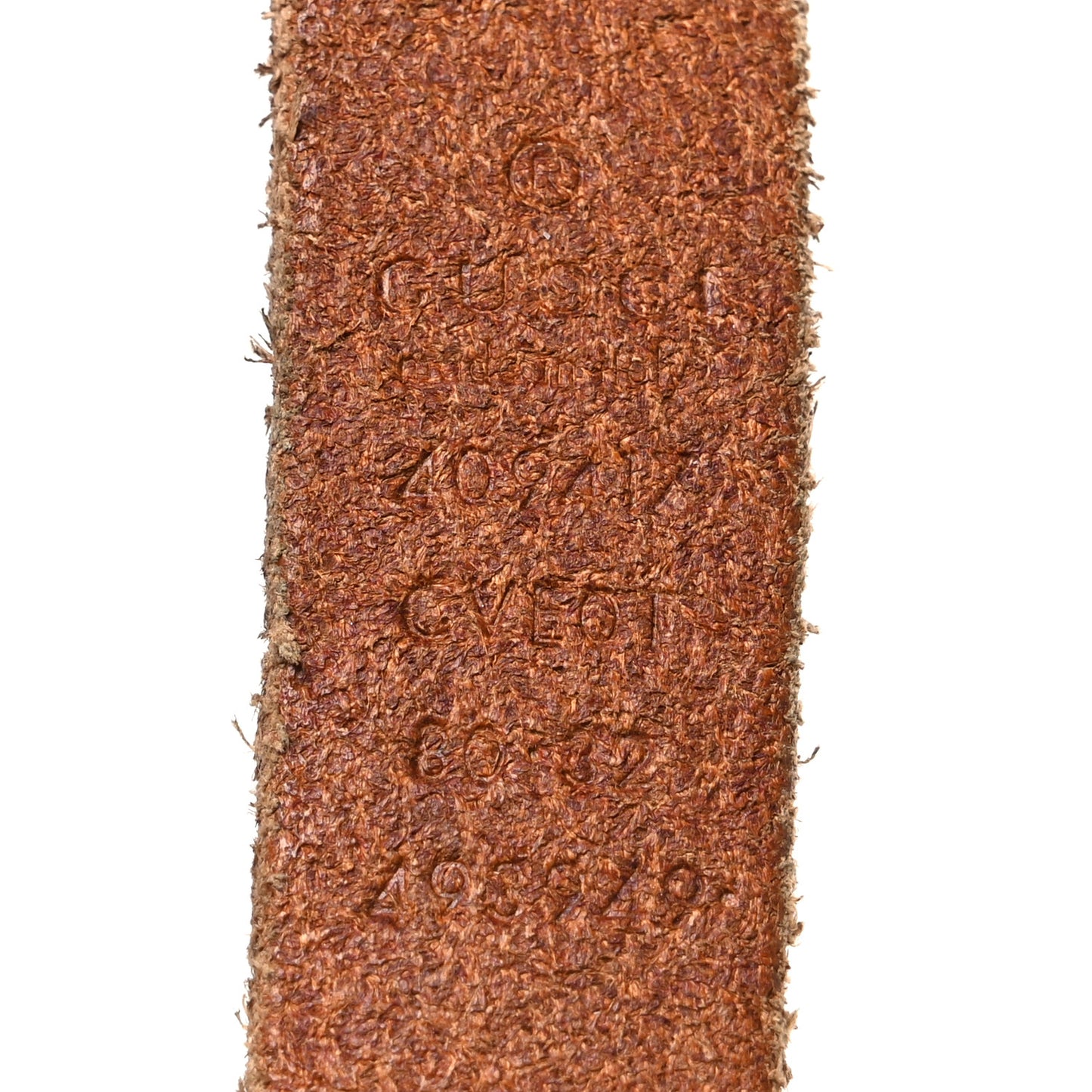 Faded Calfskin Double G 20mm Belt 80 32 Cuir