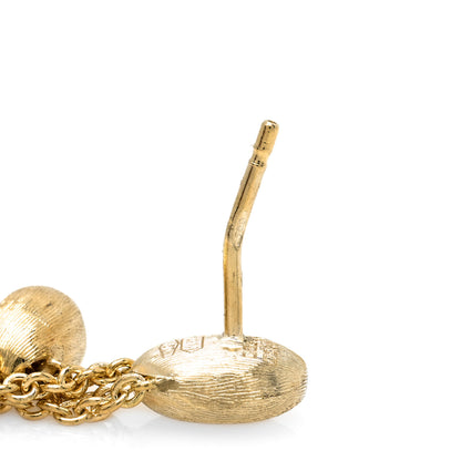 Marco Bicego 18K Yellow Gold Siviglia Three Strand Earrings 4 of 5