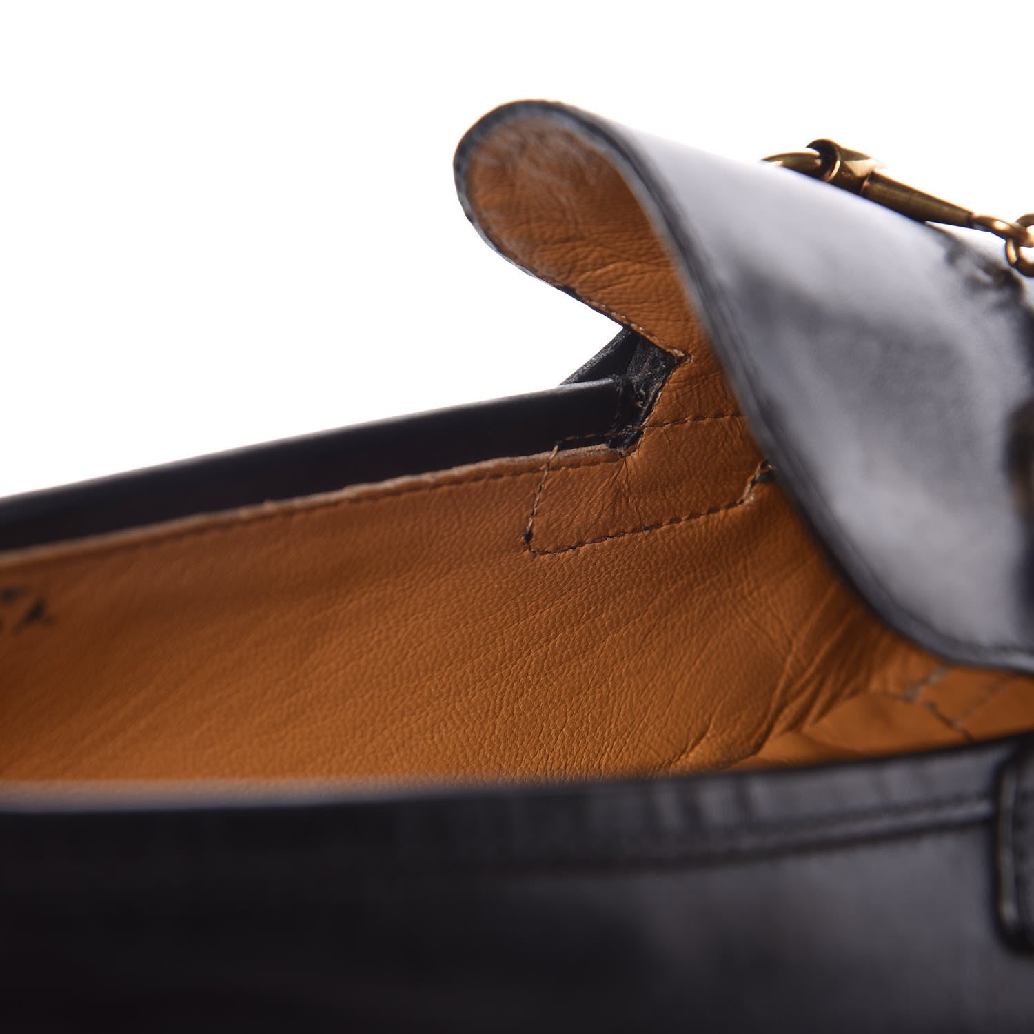 Gucci Calfskin Womens Jordaan Loafers 39 Black 14 of 21