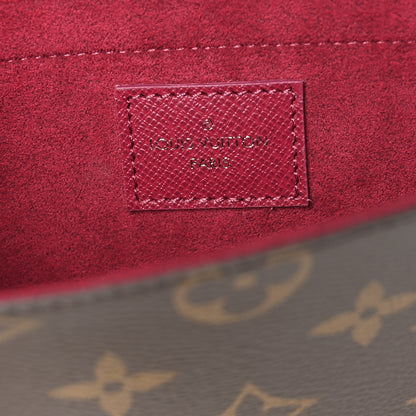 Louis Vuitton Monogram Pochette Felicie Chain Wallet Fuchsia 7 of 11