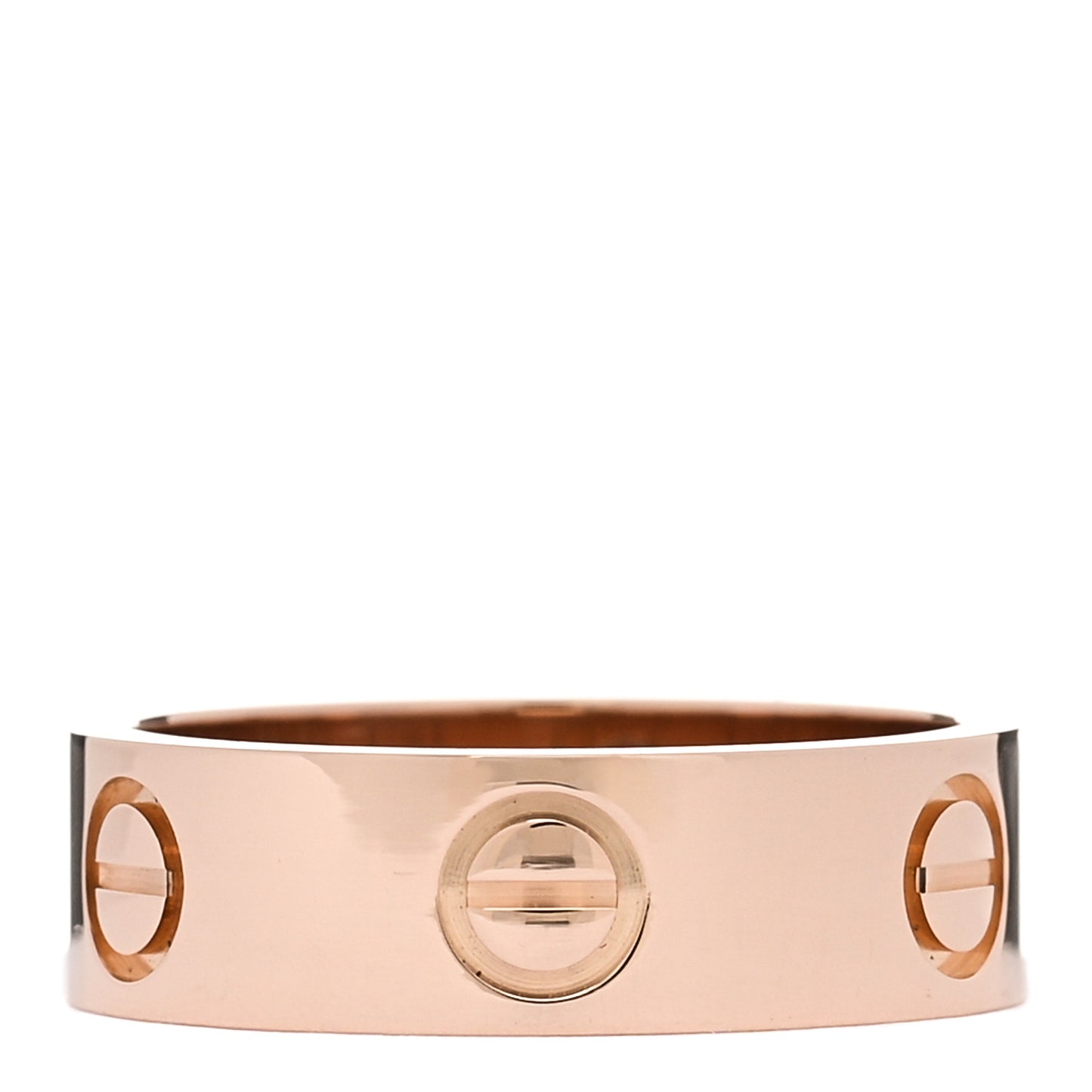 18K Pink Gold 5.5mm LOVE Ring 51 5.75