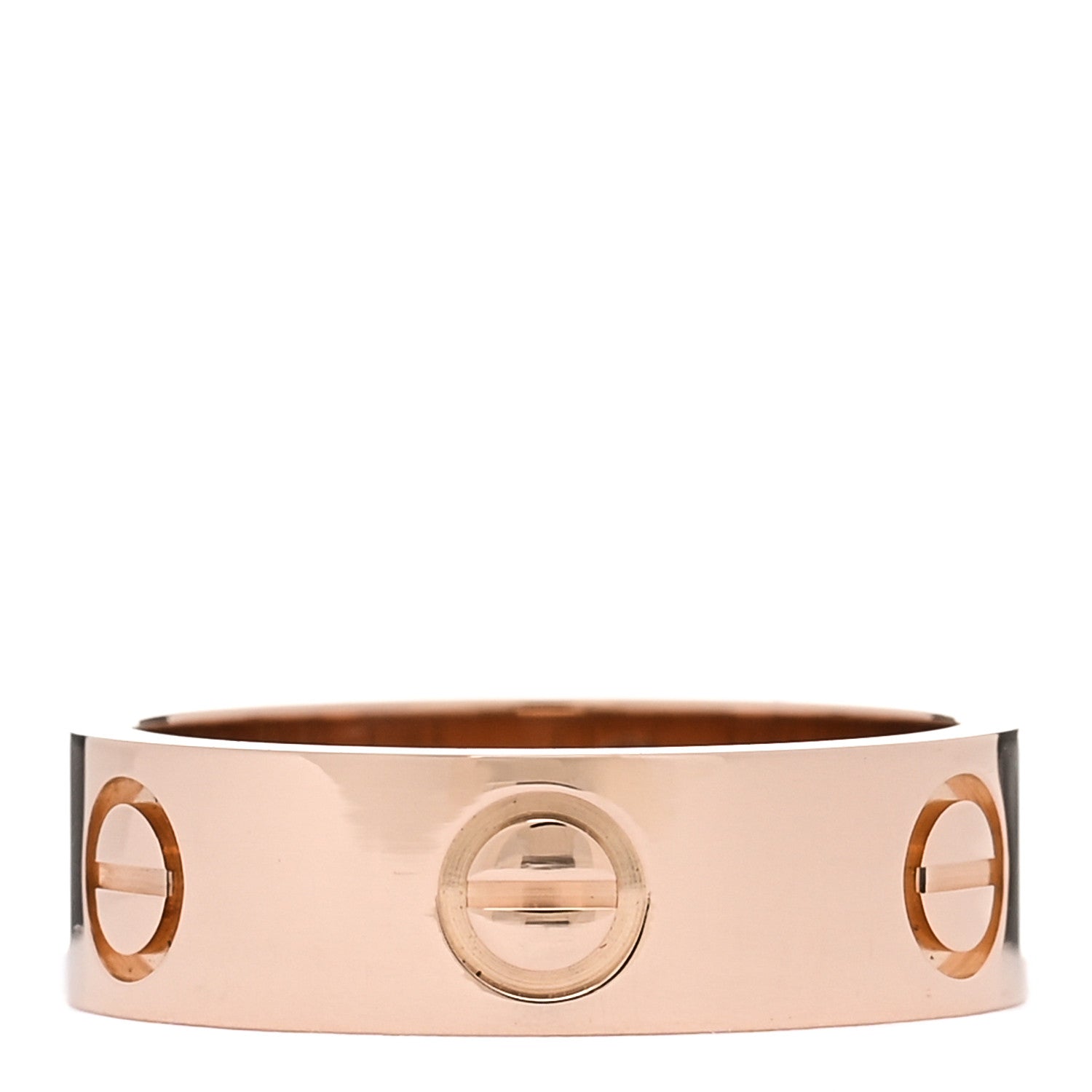 Cartier 18K Pink Gold 5.5mm LOVE Ring 51 5.75 1 of 4