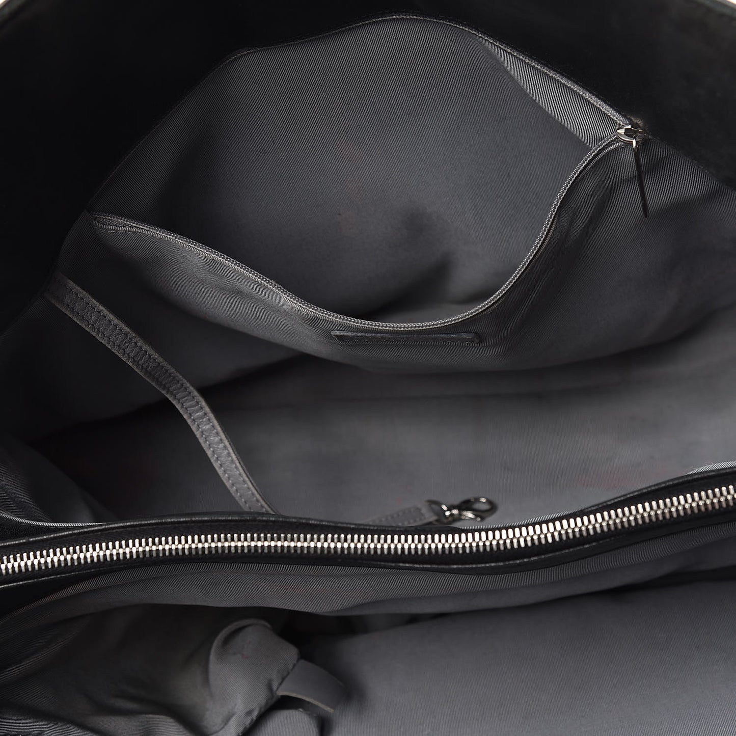 Vinyl XL Lipstick Tote Black