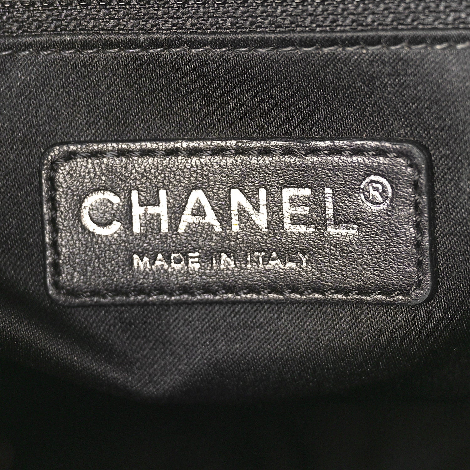 Chanel Caviar Quilted Grand Shopping Tote GST Black 7 of 10