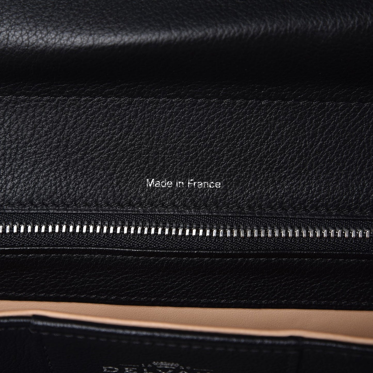 Grained Calfskin GM Brillant Satchel Black