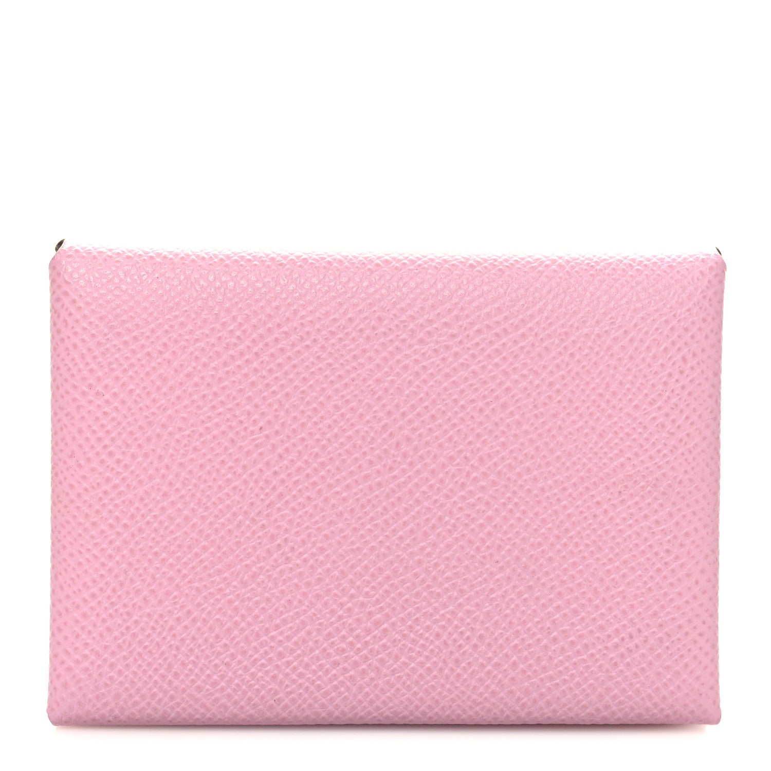 Hermes Epsom Calvi Duo Card Case Mauve Sylvestre 1 of 9