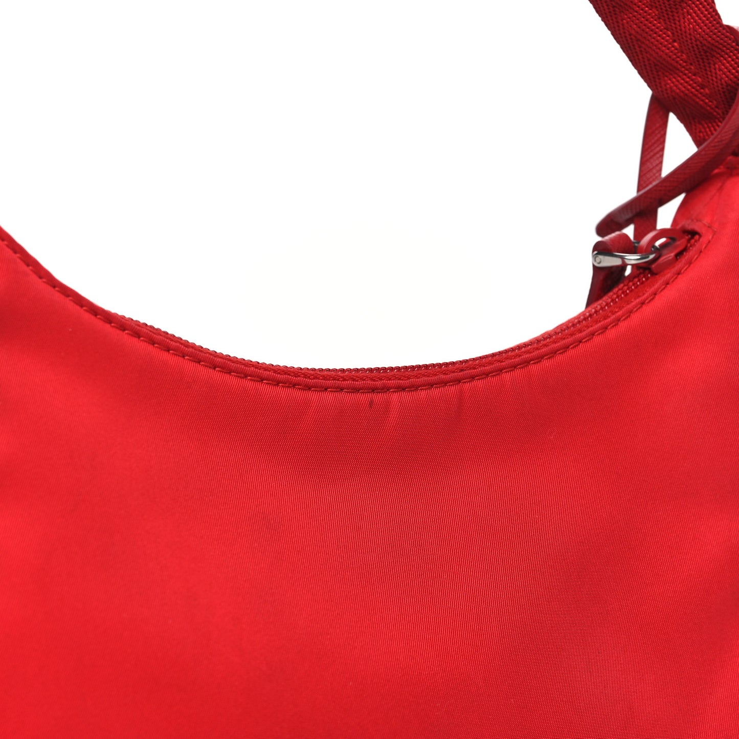 Tessuto Nylon Mini Re-Edition 2000 Bag Rosso