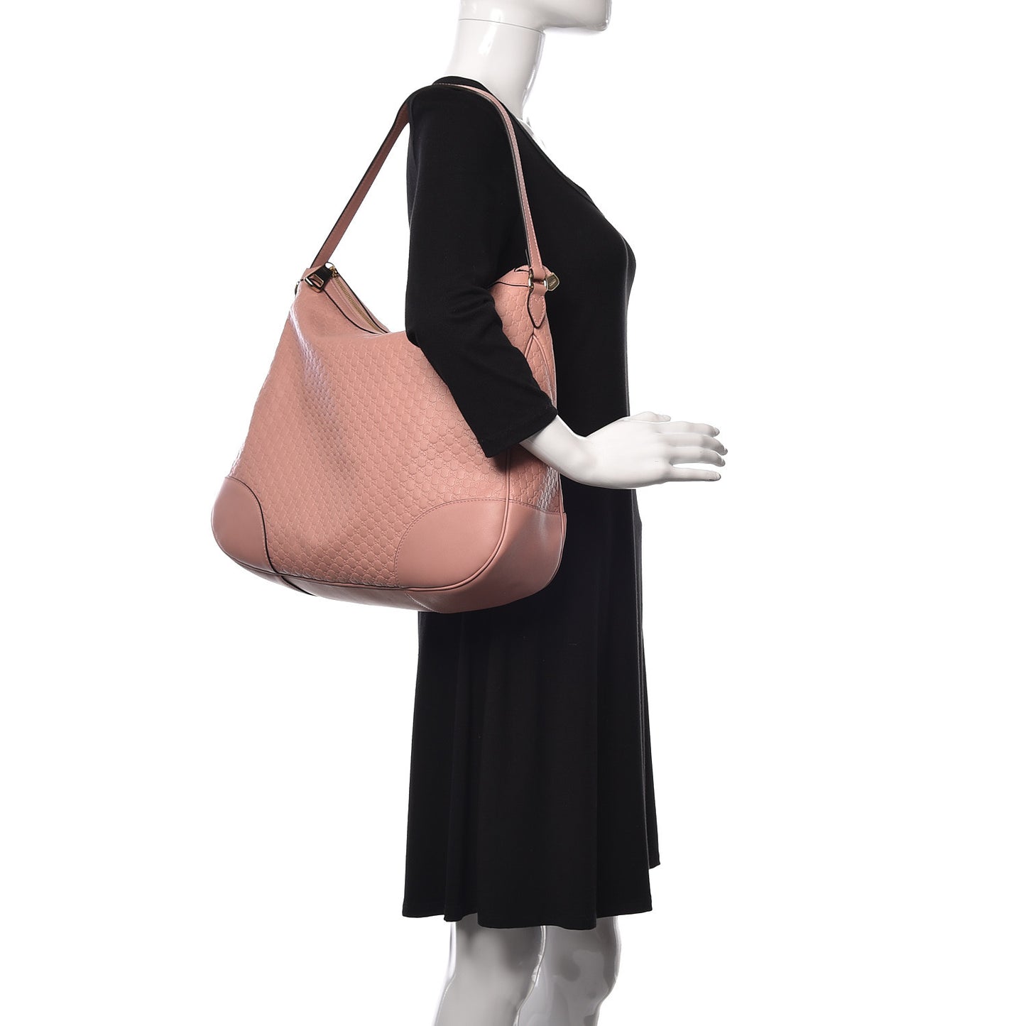 Soft Microguccissima Margaux Hobo Pink