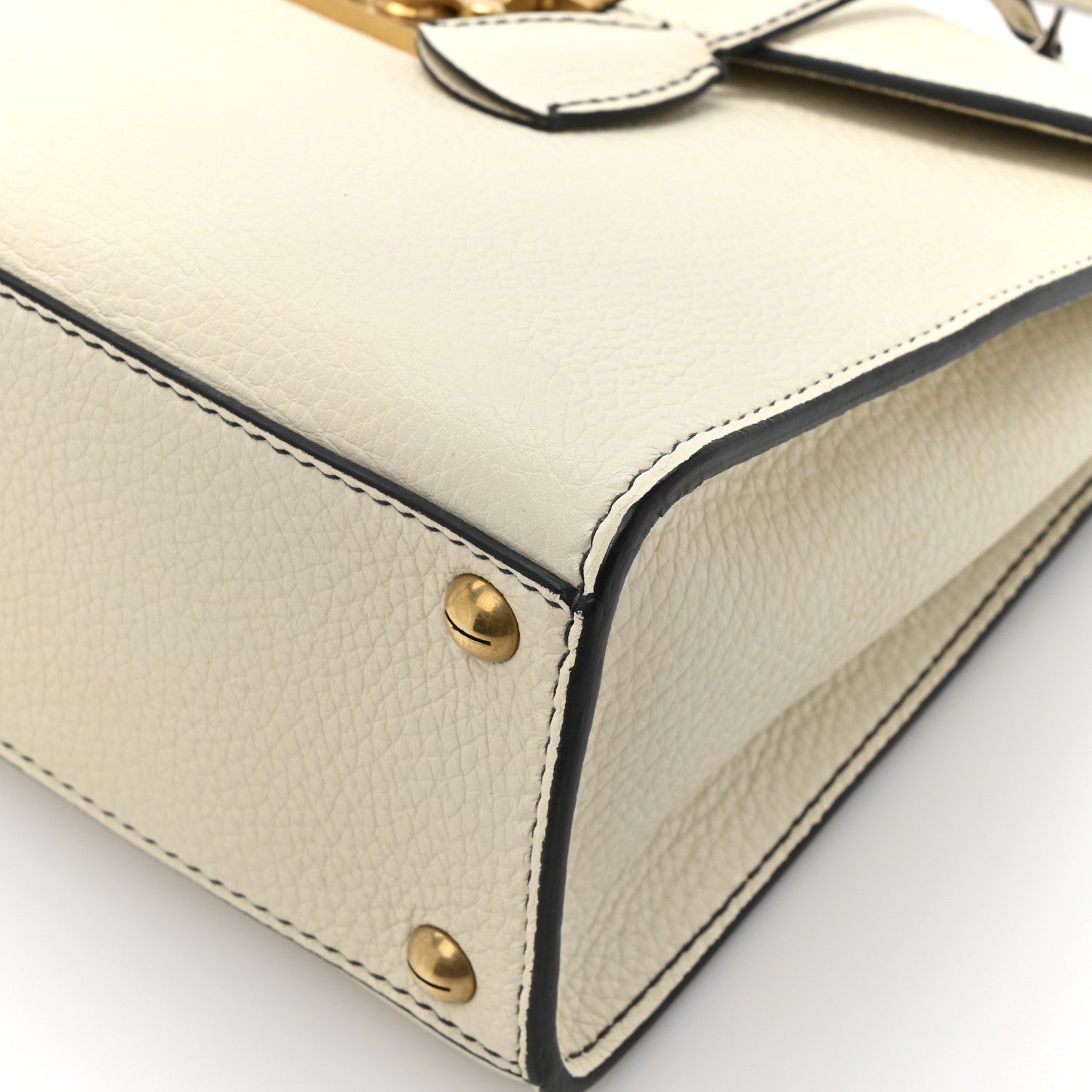 Christian Dior Calfskin Dioraddict Top Handle White 12 of 14