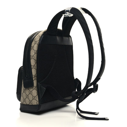 Gucci GG Supreme Monogram Small Eden Day Backpack Black 3 of 13