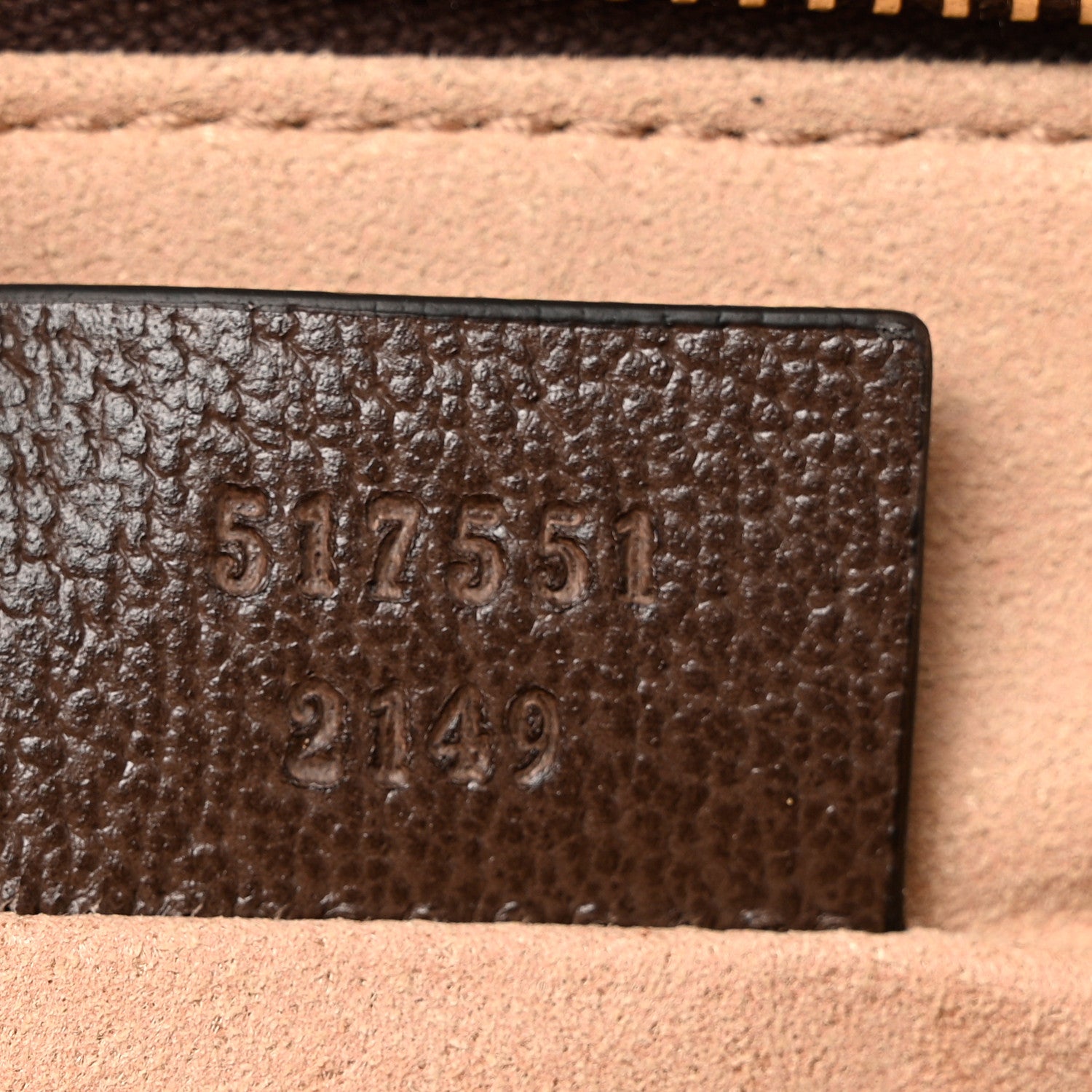 Gucci GG Supreme Monogram Large Ophidia Pouch Clutch Brown 7 of 7