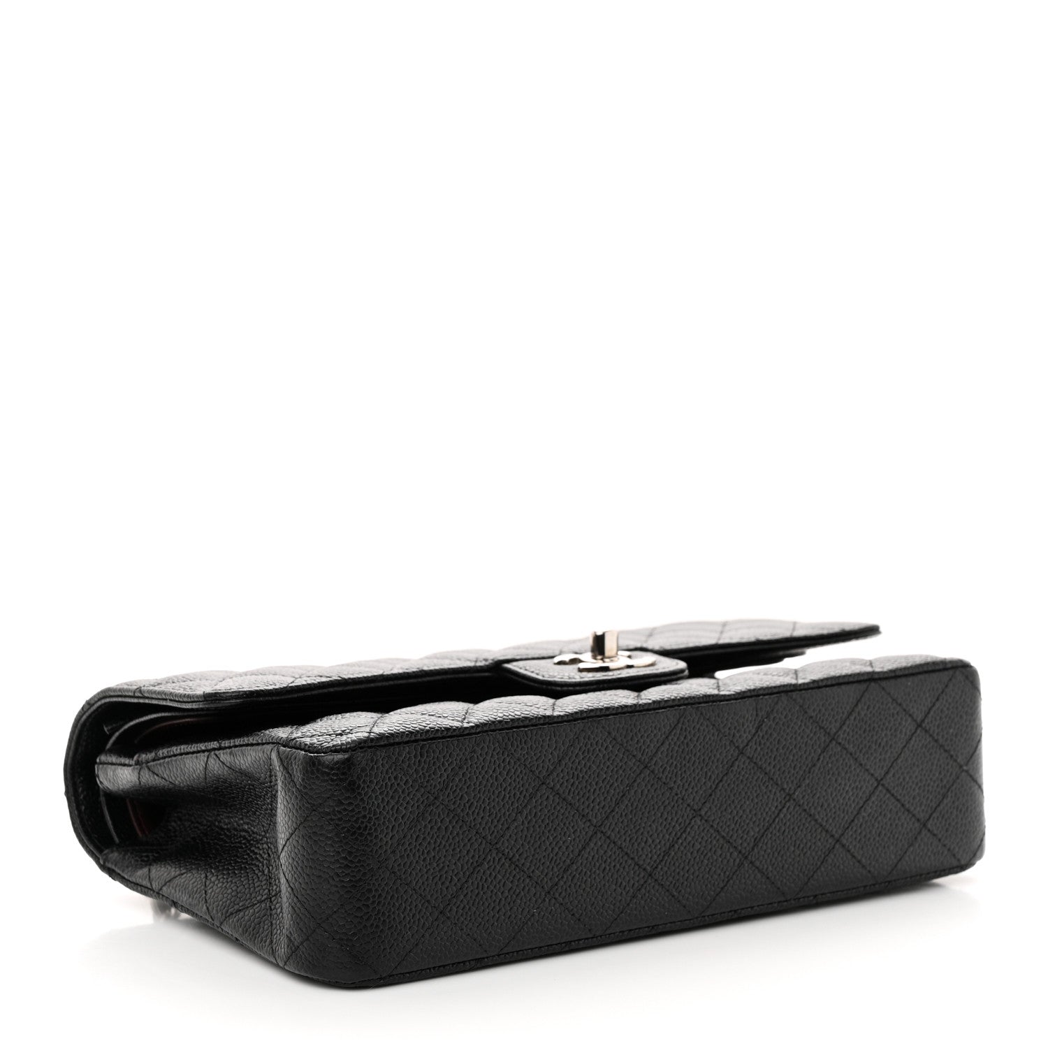 Chanel Caviar Quilted Medium Double Flap Black 4 of 14