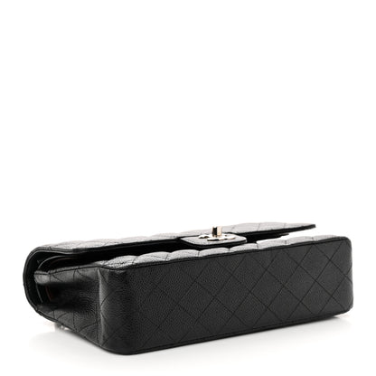 Chanel Caviar Quilted Medium Double Flap Black 4 of 14