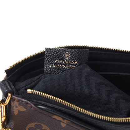 Louis Vuitton Monogram Pallas Clutch Black 7 of 10