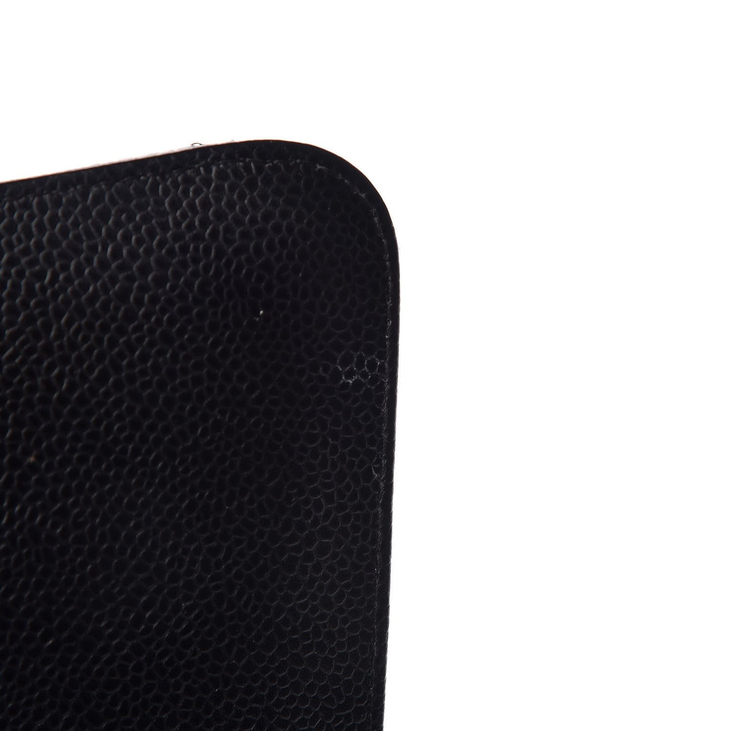 Caviar Quilted Maxi Double Flap Black