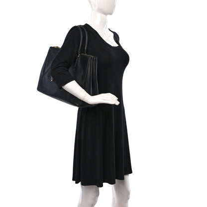 Prada Saffiano Large Galleria Double Zip Tote Black 2 of 8