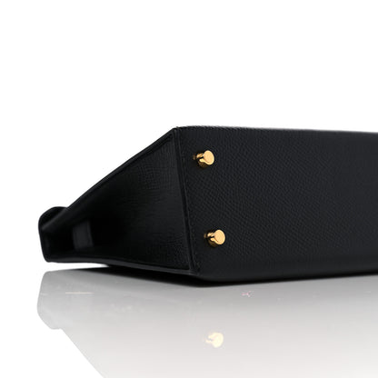 Hermes Epsom Mini Kelly Sellier 20 Black 18 of 32