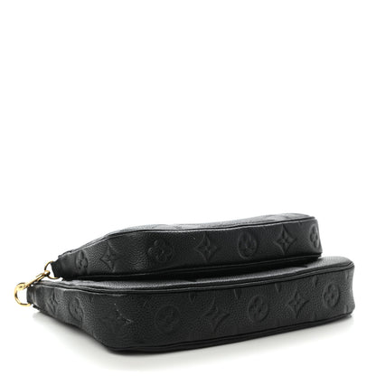 Louis Vuitton Empreinte Monogram Giant Multi Pochette Accessories Black 4 of 8