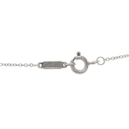 Tiffany Sterling Silver Love Notes Square Pendant Necklace 5 of 5