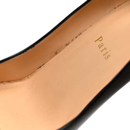 Christian Louboutin Patent Pigalle 100 Pumps 38 Black 11 of 13