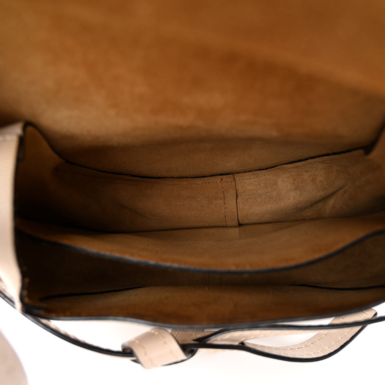 Loewe Grained Calfskin Gate Crossbody Bag Light Oat 5 of 9